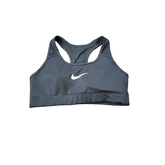 Nike Dri Fit Sports Bra Women Sm Unlined Wireless Pull On Racer Back Athleisure - Picture 1 of 6